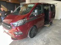Used Ford Tourneo Custom Titanium 2022 Red Van