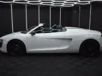 Used Audi R8 Spyder 430 HP (316 kW) 2011 White Cabriolet