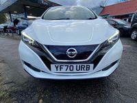 Used Nissan Leaf N-TEC 160 kW (218 HP) 2020 White Hatchback