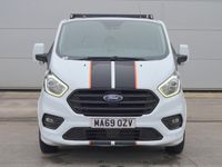 Used Ford Transit Custom Sport 185 HP (136 kW) 2019 White Van