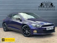 Used VW Scirocco Black Edition 184 HP (135 kW) 2017 Purple Coupe
