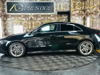 Used Mercedes CLA250 AMG line 224 HP (164 kW) 2019 Black Coupe