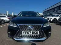 Used Lexus CT200h Luxury Line 136 HP (100 kW) 2017 Black Hatchback