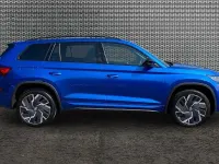 Used Skoda Kodiaq vRS 180 HP (132 kW) 2023 Race blue metallic SUV