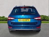 Used Skoda Superb SE 147 HP (108 kW) 2022 Blue Estate