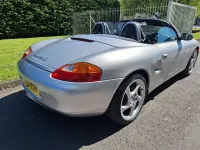 Used Porsche 986 Boxster 252 HP (185 kW) 2002 Silver Cabriolet