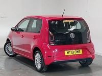 Used VW up! move up! 60 HP (44 kW) 2019 Red Hatchback
