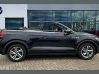 Second-hand VW T-Roc Cabriolet R-line 150 CP (110 kW) 2025 Negru Cabrio