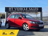Used Skoda Fabia SE 90 HP (66 kW) 2015 Red Hatchback