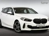 Used BMW 118 M Sport 134 HP (98 kW) 2023 White Hatchback