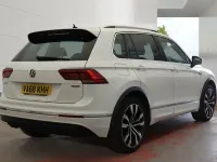 Used VW Tiguan R-line 150 HP (110 kW) 2019 White SUV