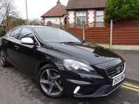 Used Volvo V40 R-Design 115 HP (84 kW) 2014 Black Hatchback