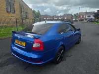 Used Skoda Octavia vRS 200 HP (147 kW) 2011 Blue Hatchback