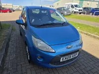 Used Ford Ka Zetec 69 HP (50 kW) 2009 Blue Hatchback