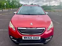Used Peugeot 2008 Allure 92 HP (67 kW) 2015 Red SUV
