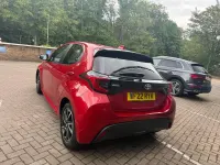 Used Toyota Yaris Design 91 HP (66 kW) 2022 Red Hatchback