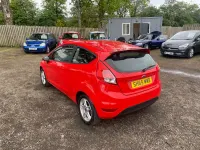 Used Ford Fiesta Zetec 2016 Red Hatchback