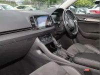 Used Skoda Karoq SE L 150 HP (110 kW) 2023 Moon white metallic SUV