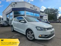 Used VW Polo Edition 75 HP (55 kW) 2017 White Hatchback