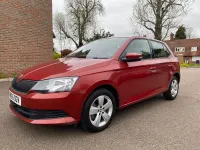 Used Skoda Fabia SE 110 HP (80 kW) 2015 Red Hatchback
