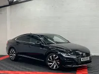 Used VW Arteon R-line 150 HP (110 kW) 2018 Black Hatchback