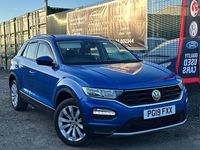Used VW T-Roc SE 115 HP (84 kW) 2019 Blue SUV