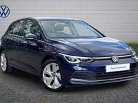 Used VW Golf VIII Style 130 HP (95 kW) 2022 Atlantic blue Hatchback