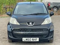 Used Peugeot 107 Envy 68 HP (50 kW) 2011 Black Hatchback