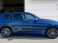 Used BMW X3 M Sport 190 HP (139 kW) 2019 Blue SUV