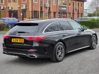 Used Mercedes E220 AMG line 2024 Black Estate