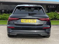 Used Audi A3 S-Line 147 HP (108 kW) 2022 Black Sedan