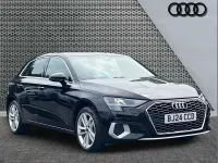 Used Audi A3 Sport 150 HP (110 kW) 2024 Black Hatchback
