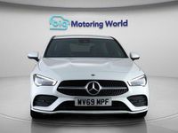 Used Mercedes CLA200 AMG line 163 HP (119 kW) 2019 White Coupe
