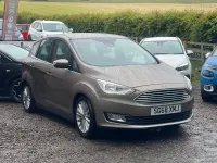 Used Ford C-MAX Titanium 125 HP (91 kW) 2018 Silver MPV