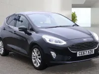 Used Ford Fiesta Titanium 2017 Black Hatchback