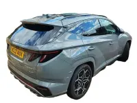 Usado Hyundai Tucson N Line 2022 Gris SUV
