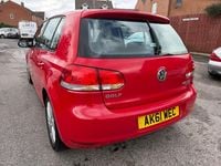 Used VW Golf VI Match 140 HP (102 kW) 2011 Red Hatchback