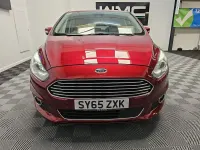 Used Ford S-MAX Titanium 150 HP (110 kW) 2015 Red MPV
