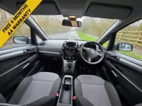 Used Vauxhall Zafira Design Edition 110 HP (80 kW) 2014 Grey MPV