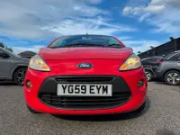 Used Ford Ka Zetec 69 HP (50 kW) 2009 Red Hatchback
