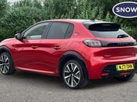 Used Peugeot e-208 Premium 100 kW (136 HP) 2021 Red Hatchback