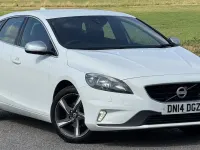 Used Volvo V40 R-Design 2014 White Hatchback