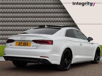 Used Audi A5 S-Line 190 HP (139 kW) 2019 White Coupe