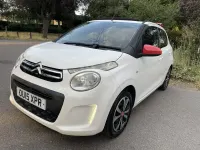 Used Citroën C1 Feel 68 HP (50 kW) 2015 White Hatchback