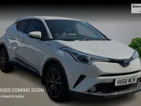 Used Toyota C-HR 122 HP (89 kW) 2018 White SUV