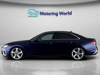 Used Audi A4 S-Line 148 HP (108 kW) 2022 Blue Sedan