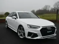 Used Audi A4 S-Line 201 HP (147 kW) 2022 White Sedan