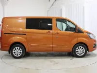 Used Ford Transit Custom Limited 130 HP (95 kW) 2019 Orange Van