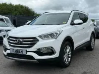 Used Hyundai Santa Fe Premium 200 HP (147 kW) 2018 White SUV