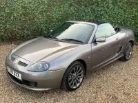 Used MG F 134 HP (98 kW) 2010 Grey Cabriolet